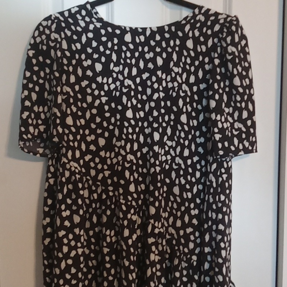 Wonder Nation Black and White Mini Dress